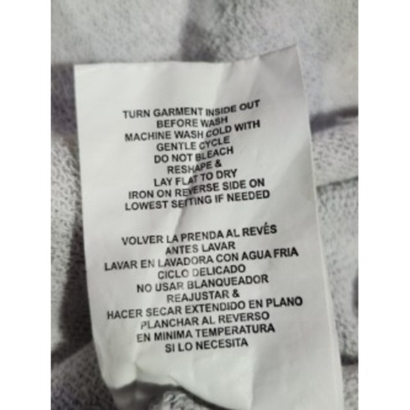 West Coast by TRS Women's Floral Print Crewneck Sweatshirt Gray Pink - L - Picture 6 of 6